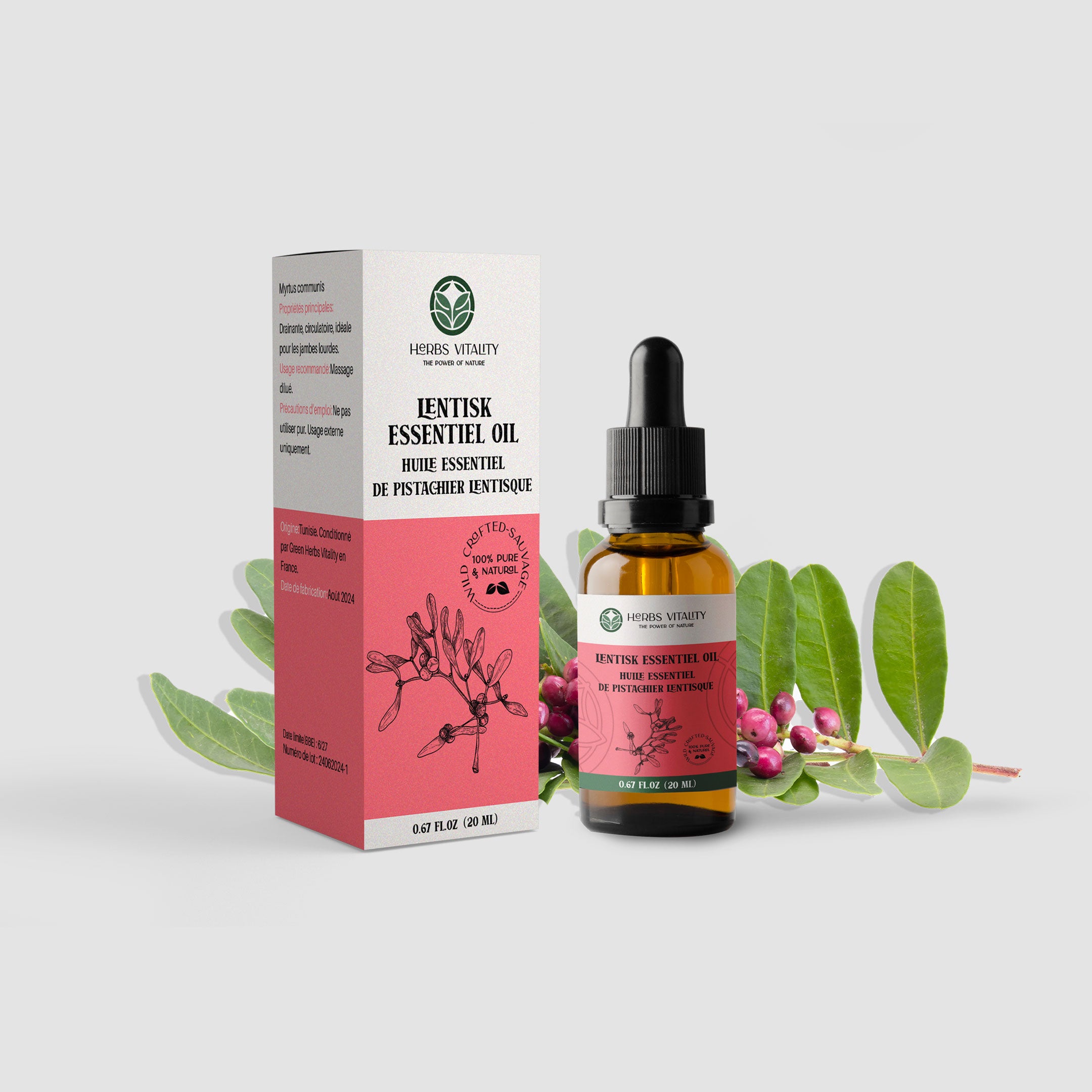 Wild And Natural Lentisk Essential Oil